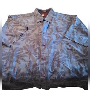 Tommy Hilfiger Blue Button Up Shirt Size XL